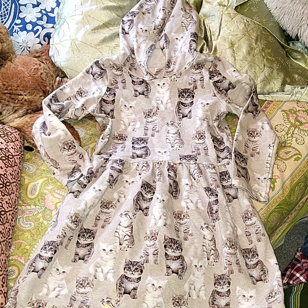 Carters girls hooded dress